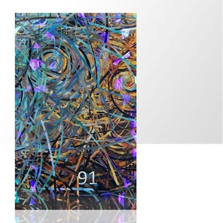 Nagel folie - Laser effect - 052 - 80