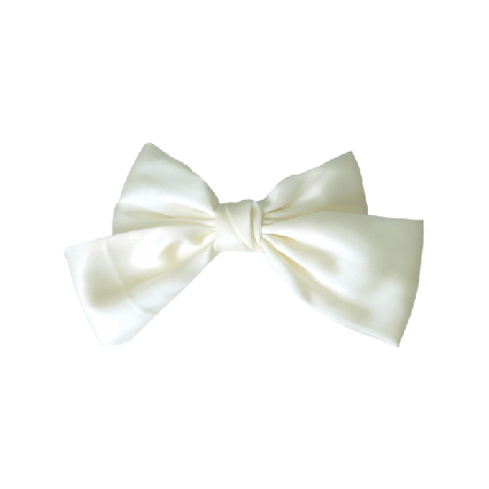 Complement Nackspänne Shiny Rosett 14 Cm Accessoarer & tillbehör Dam Vit