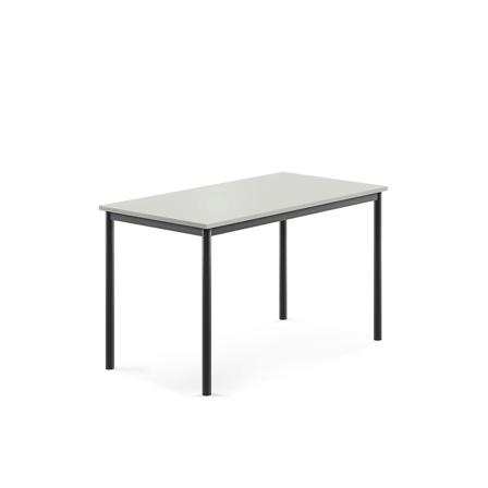 Tisch SONITUS, 1200x700x720 mm, Hochdrucklaminat grau, anthrazit