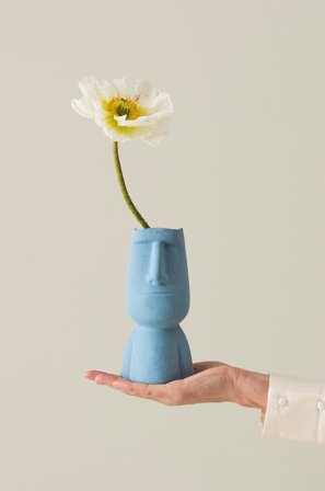 Jotex - Dekorvase Blå - GRUMPY - Kjøp Vaser hos Jotex