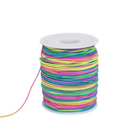 1mm Stretchigt Armbandsband, Starkt Elastiskt Band, Elastiskt Band kompatibelt Smycke