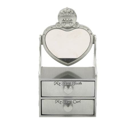 Vauvan Muistolaatikko Söpö Korroosionkestävyys Kestävyys Muodikas Ulkonäkö Hammaskeijulahjat Tytöille Pojille Antiikkinen Tina