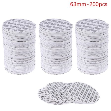 200 stk. Selvklebende Skum Trykkfølsom Kapselforing Manipulasjonssikker Forseglingsliner for Kosmetisk Krukke Flaske Potte 20mm-82mm