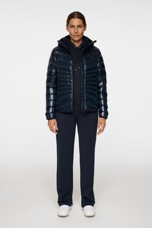 J.Lindeberg - Lara Light Down Hood - Active - Blue - Women - S