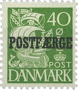 Danmark 1940 - Postfærgemærke AFA 25 - Postfrisk