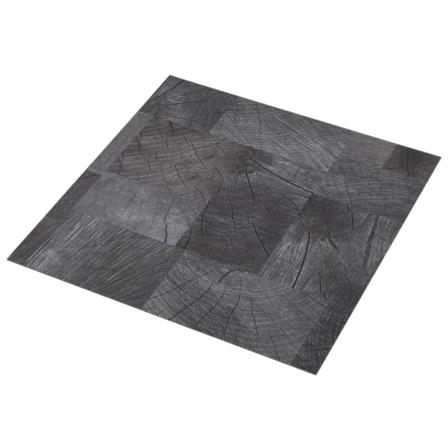 Vidaxl Pvc-golvbrädor Självhäftande 5,11 M² Trästruktur Grå Grå
