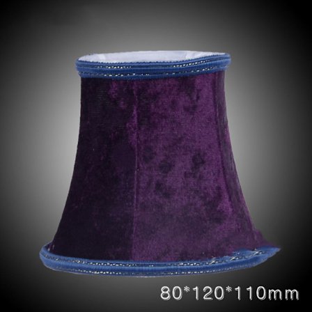 Lamp Fabric Clip Kangas lampunvarjostin PURPLE