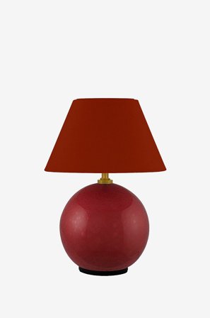 Globen Lighting - Bærbar bordlampe Iris 16 - Rød - Genopladelige lamper - Fra Homeroom