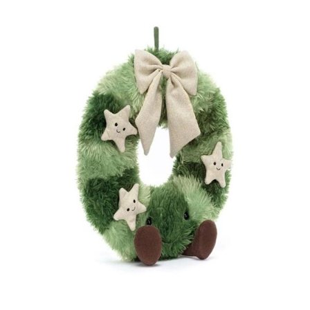 Jellycat Nordic Spruce Krans Plyslegetøj 35cm