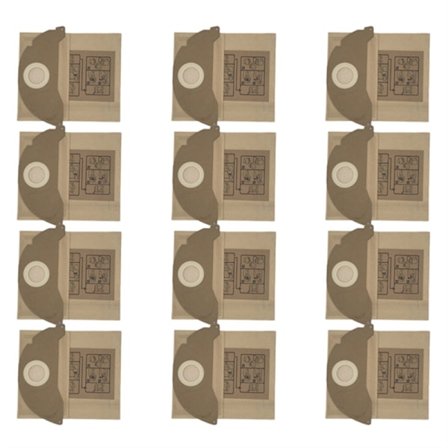 12 kpl Pölynimurin paperipölypussi Karcher WD2.250 6.904-322 WD2200 A2004 A2054 A2024 WD2 -malleihin