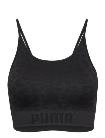 Low Impact Formknit Seamless Long Line Bra Lingerie Bras & Tops Sports Bras - ALL Musta PUMA