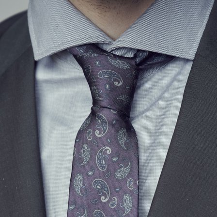 Brenton Silk Boho Tie for Men - Patterned Ties