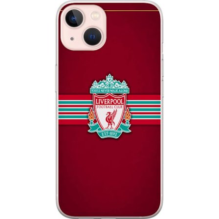 Kompatibel Mobilcover til Apple iPhone 13 Liverpool FC fodboldtrøje rød supporter merchandise