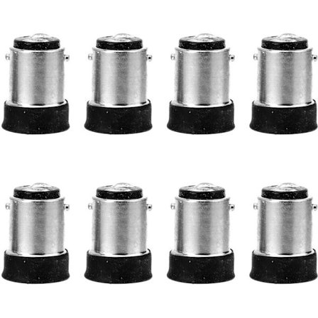 Adapter B15 til E14 Pære Fatning Konverter 8 Stykker Pære Adapter Medium Fatning Lys Fatning Lampe Konverter