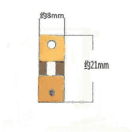 Fjær for pendelur, stålreservedel for reparasjon av bestefarsklokker (LGL)