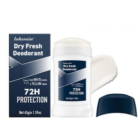 Antiperspirant Stick Roll-On Oppfriskende Krem For Menn Lukt 72H Beskyttelse