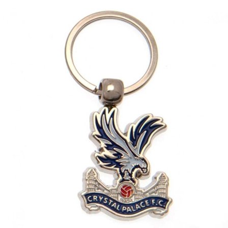 Crystal Palace FC Crest Enamel Keyring One Size Blå/Röd