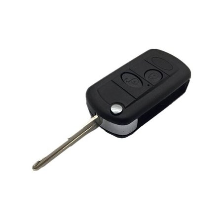Bilnøkkelskall for sammenleggbar nøkkel med 2 knapper for Land Rover