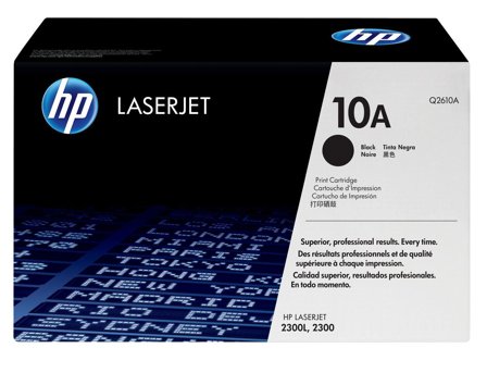 HP 10A - svart - original - LaserJet - tonerpatron (Q2610A)