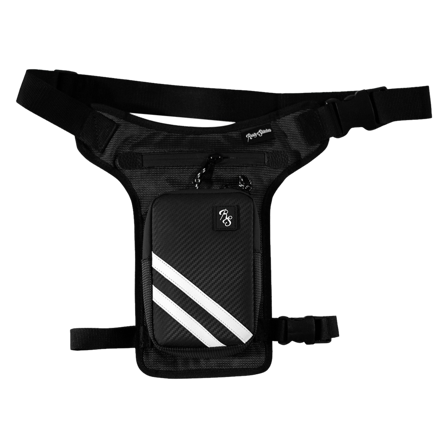 Torba na Nogę Rusty Stitches Gordon Czarny/Złamany Biały