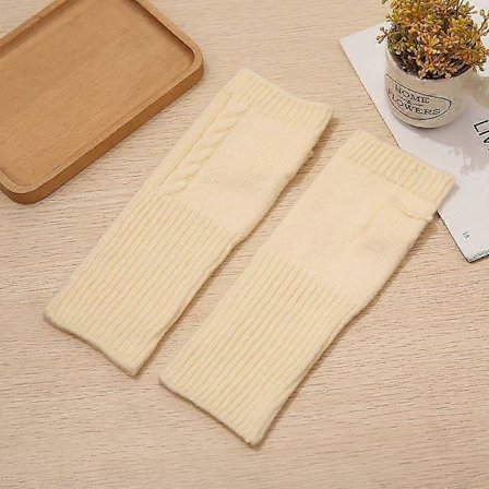 Fabriksnye Cashmere Fingerløse Handsker Fra Turtle Doves