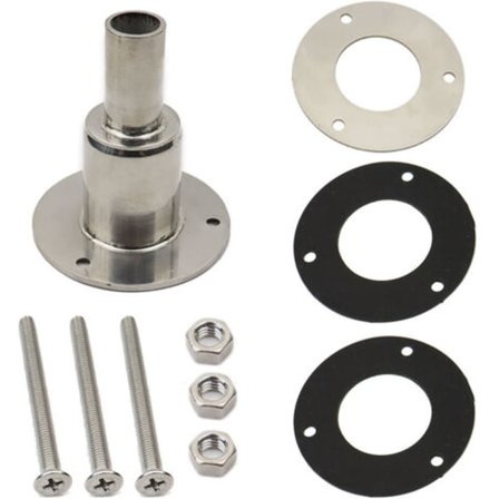 Parkeringsvarmer i rustfrit stål RV ombygget marine ventilationsåbning varm gas damp røgudstødningsrør montering 22MM