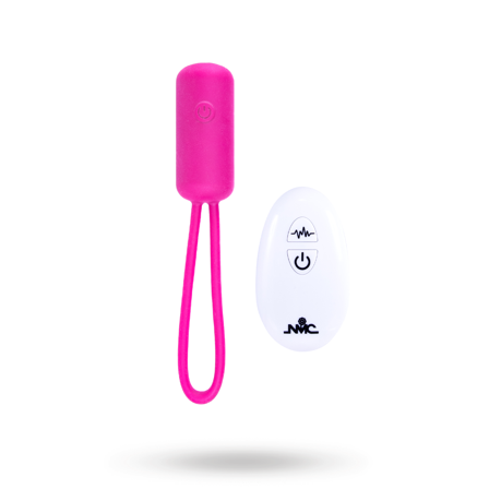 NMC: CrushOn Wireless Remote Vibrating Bullet Pink - Vuxen.dk: For hende