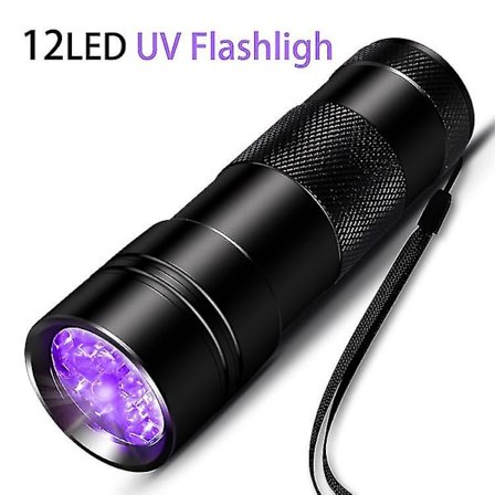 LED-valo Musta valo Taskulamput / Taskulamppu UV-taskulamppu Vedenpitävä LED 5 mm lamppu 12 Emittoriä 1 tila Vedenpitävä Retkeily / Vaellus / 