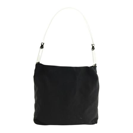 Prada Vintage, Pre-owned Large Black Shoulder Bag Zwart, Dames, Maat:ONE Size
