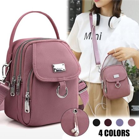 Dames Mini Skulderveske Håndvesker Messenger Bag