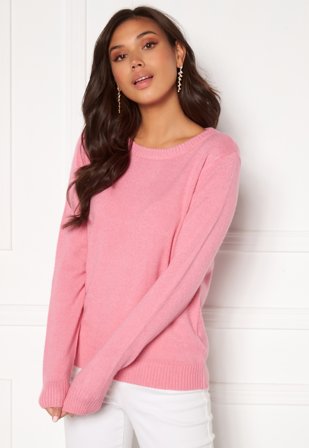 VILA Viril O-neck L/S Knit Top Klær