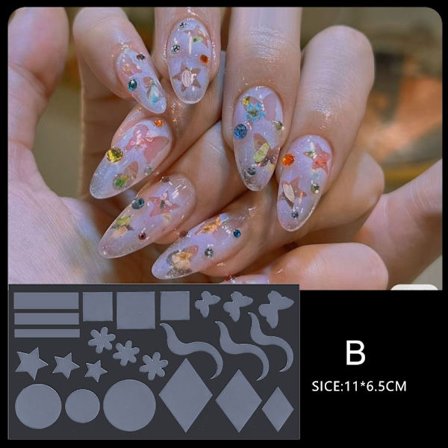 French Forma Dual Sticker Nail Form B B