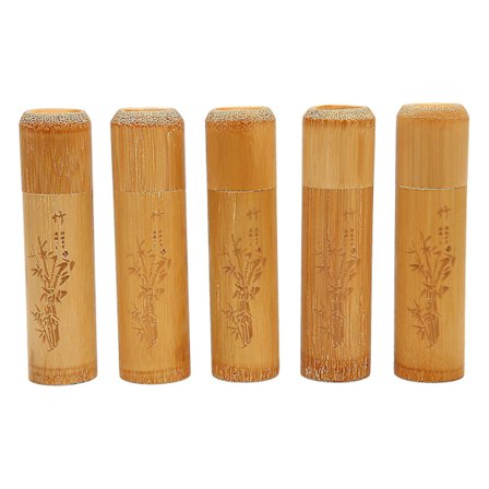 5 stk kjæledyr bambus urne miljøvennlig minnesmerke liten urne for spredning av menneske kjæledyr hund katt kremasjonsaske