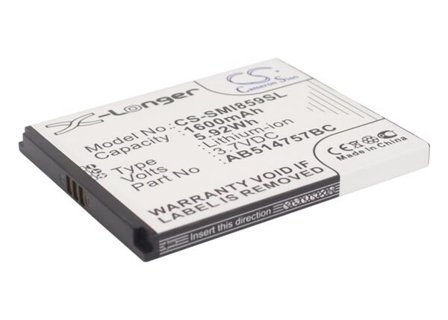 Battery for älypuhelin, Matkapuhelin for Samsung SCH-i859, SGH-I728A, SGH-I728A, SGH-I740