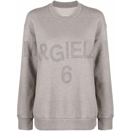 MM6 Maison Margiela, Sweater Grijs, Dames, Maat:M
