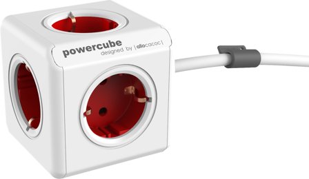 allocacoc PowerCube Grenuttag, Anslutningsdon & kablar