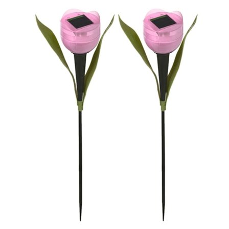 2 Stk Tulipaner Solar PINK