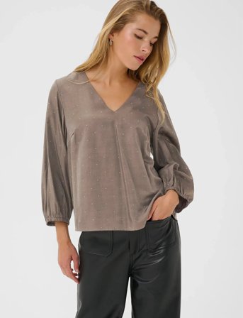 Kaffe Kaida Blouse - Beige - 40