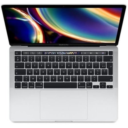 MacBook Pro Touch Bar 13" Core i5 1,4 Ghz 8 GB 256 GB SSD Silver (2020) - Nytt batteri - Renoverad - Bra skick - Refurbished Grade C - Swedish keyboa