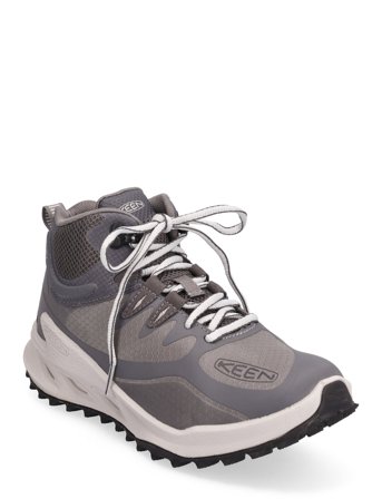 Ke Zionic Mid Wp W-Steel Grey-Magnet Shoes Sport Shoes Outdoor/hiking Shoes Grå KEEN*Betinget Tilbud