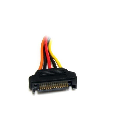 StarTech 8in 15 pin SATA Power Extension Cable - 8 SATA power Extension Cable - 8 SATA power Extension cord - strømforlengelseskabel - SATA-strøm til