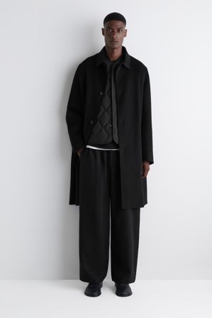 COS Men's Gilet Trapuntato In Piumino in Nero