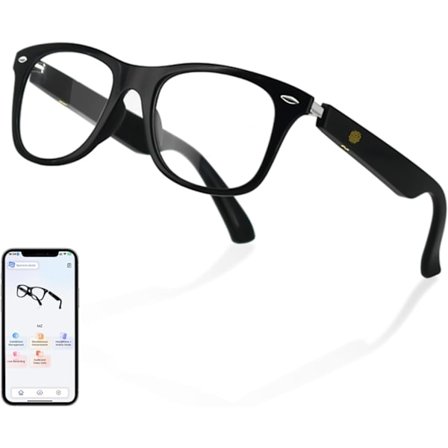 Uusin malli 2025 AI-älykäännöslasit, melunvaimennus ja sinivalosuoja, GPT:n tehostama, tukee yli 160 kieltä, monitoiminen