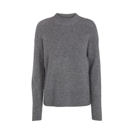 Basic Apparel Irene Crew Sweater Grå, Dame