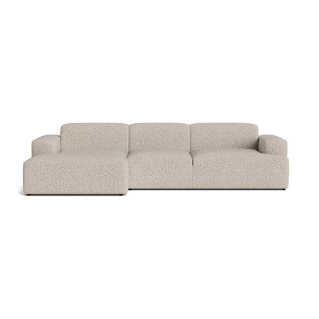 Madrid XL chaiselong sofa, venstrevendt - Puente Lys Greige - 317x101x75 - Sofa, chaiselong