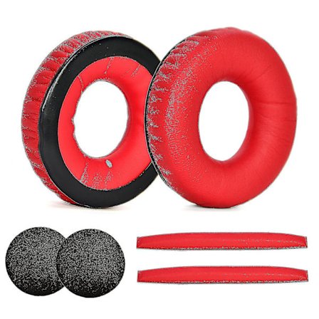 Ersättning öronkuddar och huvudband för Sennheiser HD 25-1 II-hörlurar