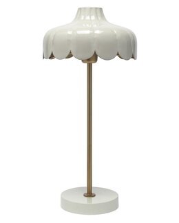 Pöytävalaisin Wells beige