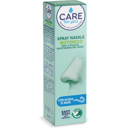 Care For You Spray Nasale Isotonico 125ml Sollievo Naturale