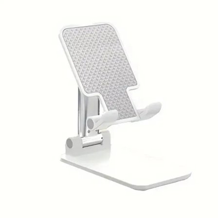 Mobiltelefon skrivebordsstander, foldbar skrivebordsholder, egnet til mobiltelefoner og tablets, universel kompatibilitet.