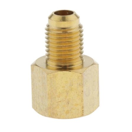 Messinki 1/4 SAE - 1/2 Ilmastointi Jäähdytyssäiliön Sovitinliitin